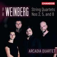 Arcadia Sring Quartet - Weinberg Vol. 1